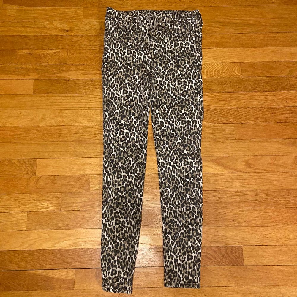 American Eagle Cheetah Print Jeans - Size 4 Regular